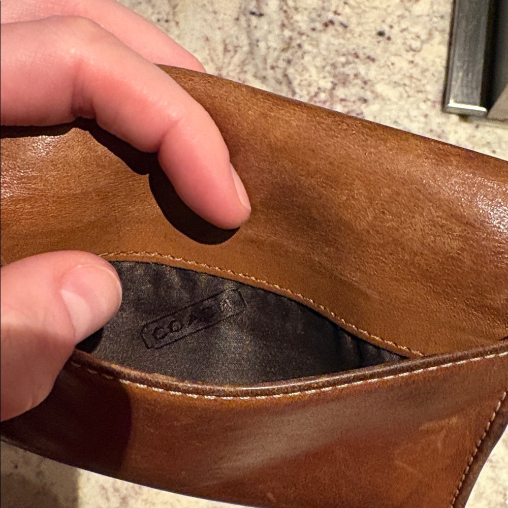 Coach Brown Leather Wallet - Picture 10 of 10